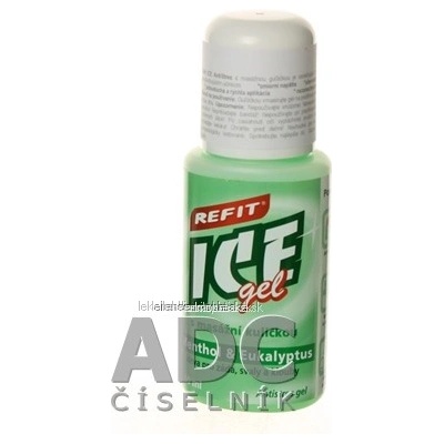 Refit Ice gél roll-on Eukalypt na krčnú chrbticu 80 ml