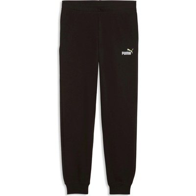 Puma ESSENTIALS 2 COLOR NO.1 LOGO SWEATPANTS TR B Čierna Biela