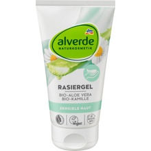 alverde Naturkosmetik gel na holení bio aloe & bio heřmánek 150 ml