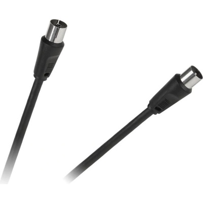CABLETECH Koaxiálny kábel TV-VIDEO čierny 5m KPO2735A-5