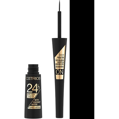 Catrice 24h Brush Liner tekuté očné linky 010 Ultra Black 3 ml