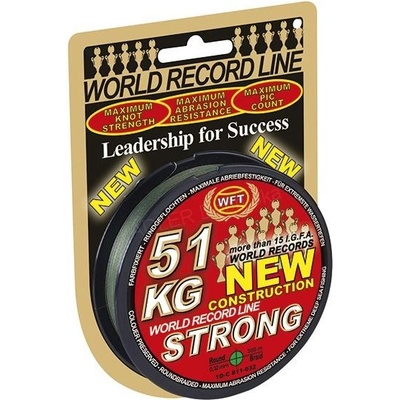 WFT Šňůra New KG Strong Green 250m 0,64mm 109kg