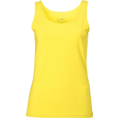 James & Nicholson Tílko JN 970 bez rukávu dámské COT02097020004 yellow