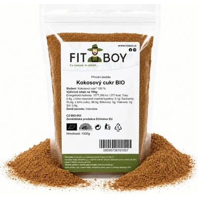 FITBOY kokosový cukor BIO 1000 g