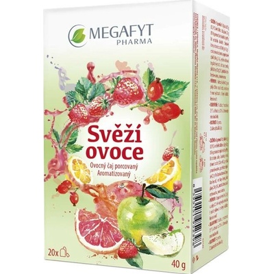 Megafyt Svěží ovoce porcovaný čaj 20 x 2 g