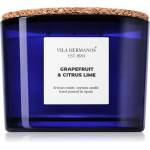 Vila Hermanos Apothecary Cobalt Blue Grapefruit & Citrus Lime ароматна свещ 350 гр