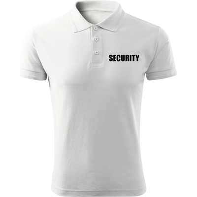 DRAGOWA Поло риза security, Бял (21484)