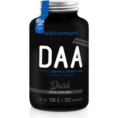 Nutriversum Dark DAA, 120 Capsules