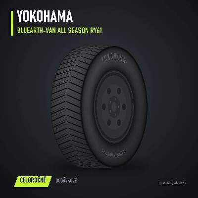 Yokohama BluEarth VAN All Season RY61 195/60 R16 99/97H