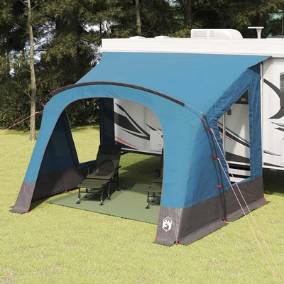 vidaXL Каравана палатка за 5 души 5 души 410 x 275 x 245 см Синьо (42001084)