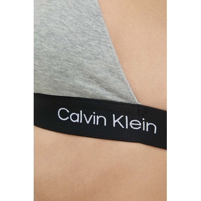 Calvin Klein Underwear Сутиен Calvin Klein Underwear в сиво с изчистен дизайн 000QF7217E (000QF7217E.PPYX)