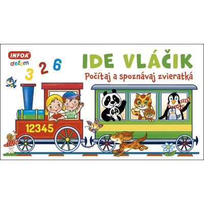 Skládanka - Ide vláčik