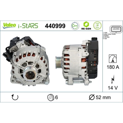 Generátor zapaľovania VALEO 440999