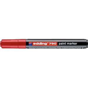 edding Лаков маркер, 2-3 мм, edding "790", червен 4-790002 (4-790002)