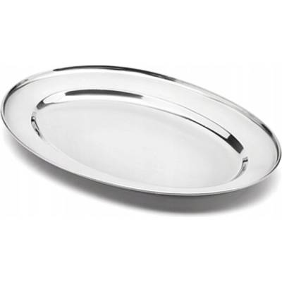Kovový servírovací talíř 35 cm oválný univerzální Tadar
