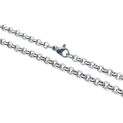 Jan Kos jewellery Řetízek z oceli typu rolo 12102709