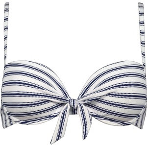Watercult Дамско бикини горнище Watercult Women's Seaside Splash Wired Bikini Top - White / Night - размер 44 (150-4948-0215)