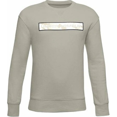 Under Armour Rival Fleece AMP Crew Béžová