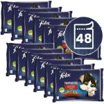 FELIX Капсули FELIX Fantastic с заек и агнешко в желе 48 x 85 г