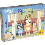 Lisciani Double-sided floor puzzles M-Plus 24el Bluey Mr Monkey Jocks 99559 LISCIANI