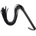 LateToBed BDSM Line 7 Rivet Flogger 70cm Black