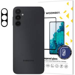 Wozinsky Закалено стъкло за камера 9H за Samsung Galaxy A14/Galaxy A14 5G - Черен KP27701