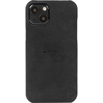 Image 1 of Krusell Гръб Krusell Leather Cover за iPhone 13 mini - Черен