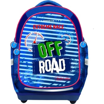 YOLLO Ученическа, анатомична раница S-COOL YoLLo OFF ROAD, 15 л