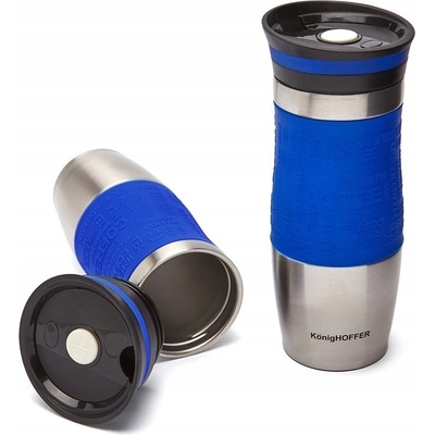Laora Termohrnček termoska modrý 400 ml