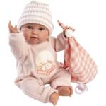 Llorens 63812 NEW BORN - реалистична кукла бебе със звуци и меко текстилно тяло (4-63812)