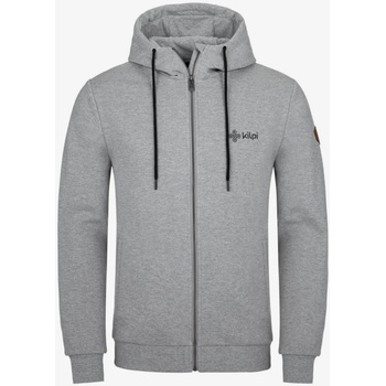 Kilpi Светлосиво мъжко спортно яке с качулка Kilpi Leines-M Kilpi | Siv | МЪЖЕ | XS
