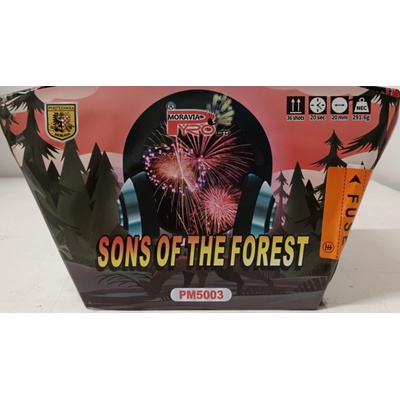 PyroMoravia Baterie 36 ran V Z Silent SONS OF THE FOREST baterie 36 ran PM5003