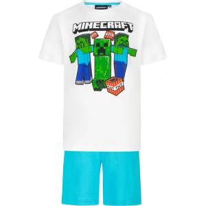 Minecraft Пижама с къс ръкав Minecraft Creeper и Zombies, размер 152 (GC-MNCT-112_152)