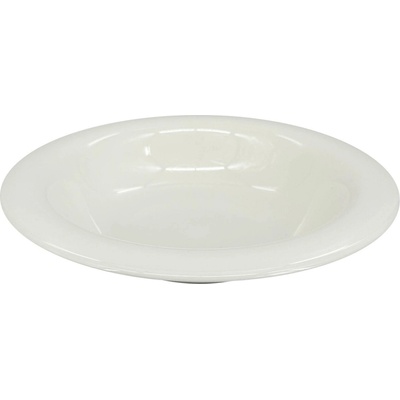 by inspire Hluboký porcelánový talíř Bella 23 cm bílý