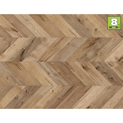 KAINDL ЛАМИНИРАН ПАРКЕТ NATURAL FISHbone K4378 8мм 32/AC4/4V FORTRESS ROCHESTA (K4378)