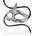 OhMama Masks Fleur De Lis Eyemask Silver