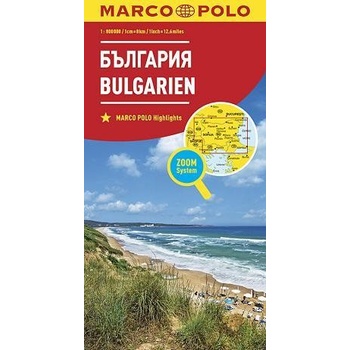 Bulharsko mapa ZoomSystem