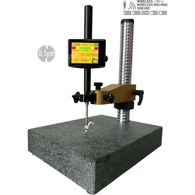 MIROTECH Дигитален високомер Microtech DataMet с гранитна маса - 13 мм, 0, 0001 мм, 200 × 100 мм (144301228)