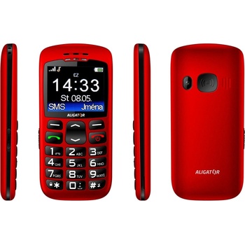 ALIGATOR A670 Senior červená