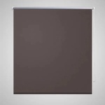 vidaXL Затъмняваща ролетна щора 124, 4x175 см, ширина на плата 120 см, цвят кафе (240126)