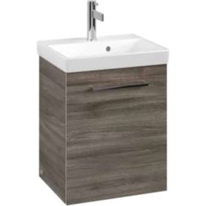 Villeroy & Boch Avento - Шкафче за умивалник, 43x51x35 см, 1 врата, Stone Oak A88701RK (A88701RK)