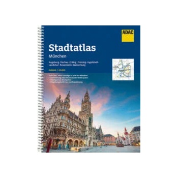 Image 1 of ADAC StadtAtlas München 1: 20 000 mit Augsburg, Dachau, Erding, Freising