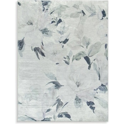 Takoy Koberec 120x160 cm krémovo-grafitový s květinovým motivem LOTUS 3-HF-489989 | 120 x 160 cm