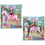 Trifox Doll on horseback with accessories MIX
