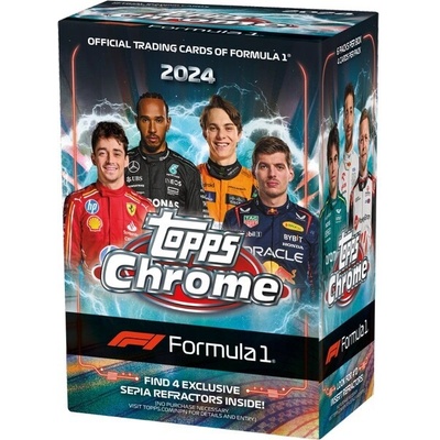 Formula 1 Topps 2024 Chrome Formula 1 Value Box Exclusive