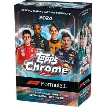 Formula 1 Topps 2024 Chrome Formula 1 Value Box Exclusive