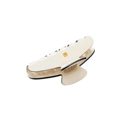 Balmain Hair Couture Pince à Cheveux Large barva White & Black
