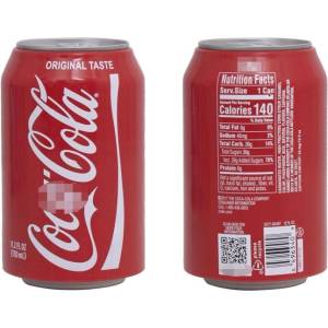  Камуфлажен силиконов калъф с имитация на COLA кен 330ml (61120100)