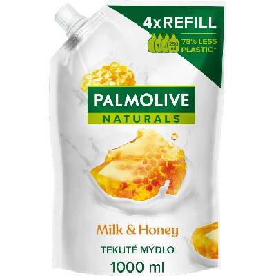 Palmolive tekuté mýdlo náplň milk & honey 1 l