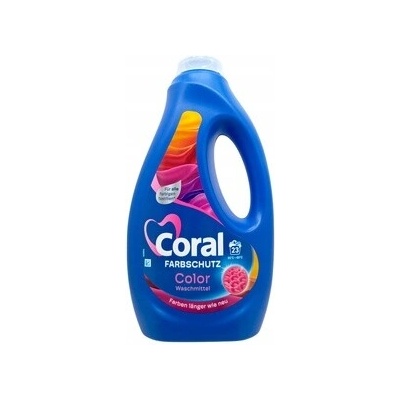 Coral tekutý prací prostředek na barevné prádlo 1,15 l